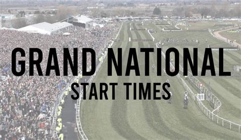 grand national time|grand national start time today.